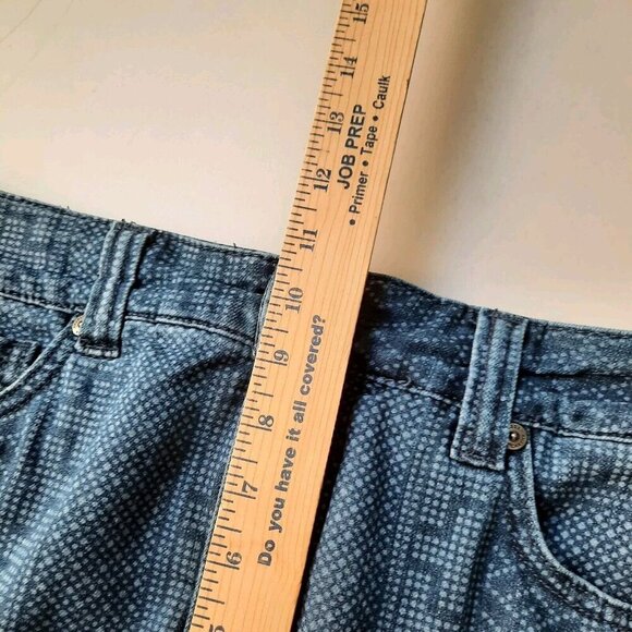 Seven7 Melissa McCarthy Jeans Womens 14W Pencil Skinny‎ Aztec Southwest Boho - Picture 12 of 14